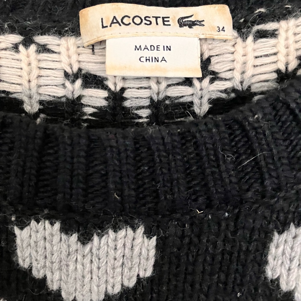 Vintage Lacoste Sweater - Picture 2 of 5